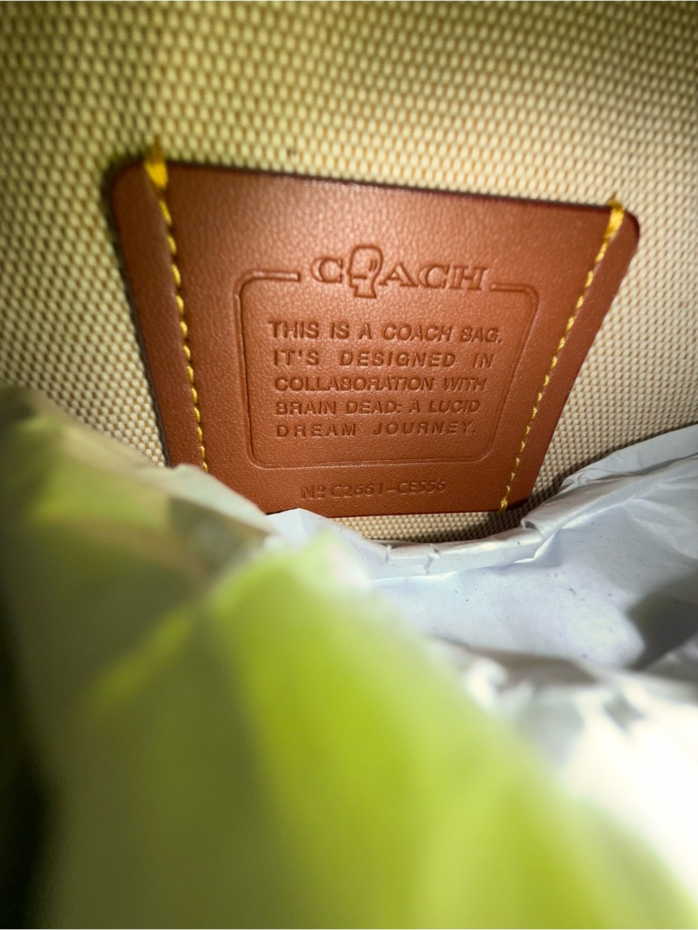 Coach Brain Dead Compass 25 NWT style no. CES56 - Picture 8 of 8